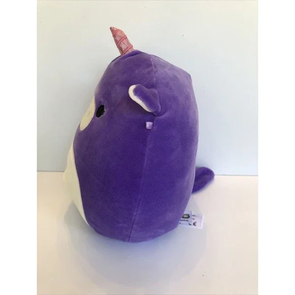 Kellytoy Squishmallow 8" Astrid Purple Unicorn Soft Plush Stuffed Animal Toy - Picture 2 of 8